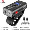 X-TIGER USB ricaricabile faro per bici da strada LED 1200 lumen MTB torcia antipioggia per bici 1200 MAh faro per bici
