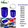UXCELL 42/45/48/50/57/63/75mm ID Tappo del tubo flessibile in silicone Tappo terminale del tubo flessibile di aspirazione del liquido di raffreddamento Riscaldatore Bypass Porta dell'acqua sottovuoto