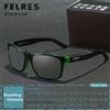 FELRES Occhiali da lettura fotocromatici quadrati di design di marca Occhiali da vista classici da uomo Occhiali ottici diottrie personalizzati + 0.5 ~ + 6.0