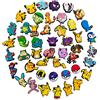 Potdemiel Casuale 10/20/30/50pcs Pokemon Cartoon Ciondoli per scarpe per bambini Sandali Accessori per scarpe classiche Decorazione Spilli Regali di compleanno per feste
