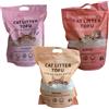 NONE COTTECOTA - Assortimento di letti di tofu per gatti 6 L Caffè di tofu vegetale organico alla lavanda alla vaniglia, legante naturale senza polvere per letto naturale, sabbia assorbente per animali