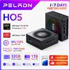 Mini PC da gioco PELADN AMD Ryzen AI 9 HX 370 (12 core, fino a 5,1 Ghz), 32 GB LPDDR5X 1 TB PCIe 4.0 SSD Dual 2.5G LAN USB4 20 Gbps Tipo-C/DP/HD Mini computer desktop WiFi7 4K/60 Hz Triplo display