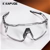 Kapvoe Occhiali da sole fotocromatici da uomo Occhiali da ciclismo UV400 MTB Clear Mountain Bike Transition Bicycle per donna Occhiali sportivi