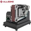 Allsome Levigatrice a nastro Allsome, levigatrice da 180 W con controllo a velocità variabile, nastri 33 * 30 mm compatibili con batteria Makita 18 V CA 220 V