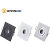 JOYINLED Faretto da incasso a LED da 3 W, faretto quadrato in alluminio bianco nero spazzola argento per mobiletto del soggiorno