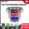 OSSURET Lettore multimediale per auto per Ford Mondeo MK4 Galaxy A/C 2007 - 2010 Autoradio Stereo Wireless Carplay 4G 9.7 pollici 4G DSP 2din Audio