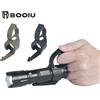 BOOIU Adattatore per clip per torcia portatile da esterno Anello da dito in nylon antiscivolo Torcia compatibile con clip da tasca Accessori tattici