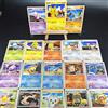 FUNISM Carte da Collezione Giapponesi DIY PKM Rumble Card Pikachu 007/016 Mew 010/016 Lucario per Gioco di Carte Collezionabili TCG