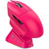 Attack Shark Mouse da gioco macro ATTACK SHARK V6, connessione tri-modale, 25 K DPI, base di ricarica magnetica touch, mouse wireless