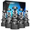 NOVSIGHT A500 N92 H4 Faro A LED Per Auto H7 LED H11 9005 9006 6500K 22000LM 120W 9-32V LED Auto Faro Fendinebbia Lampadine IP68
