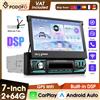 podofo Sistema Intelligente per Auto Podofo 2+64G, 1 Din, Carplay Wireless, Android Auto, Lettore Multimediale 7'', Supporto WiFi, GPS, Telecamera Posteriore