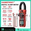 HABOTEST HT208D Pinza Amperometrica Digitale True RMS AC/DC, Multimetro Portatile con Selezione Automatica della Scala