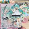 Bandai Statuetta Hatsune Miku 19CM Edizione Speciale 2025~ Figurina Anime Kawaii in PVC, Giocattolo da Collezione, Ornamento da Scrivania, Regalo per Fan di Anime