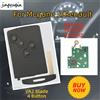 Jingyuqin 433MHz ID46-PCF7941 Chip VA2 Chiave Remota Smart Card con Lama Grezza Semi-intelligente per Renault Megane 3 Laguna Scenic