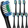 NONE Testine di ricambio compatibili con lo spazzolino elettrico Philips Sonicare, testina per manici a scatto, per 4100 1100