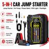 Soulor Avviatore di Emergenza per Auto 1200A 12V, Compressore Integrato per Gonfiaggio Pneumatici 150PSI, Power Bank a Ricarica Rapida 10000mAh, 3 Modalità di Illuminazione LED con Funzione Strobo e SOS per