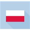 NONE 2026 NUOVO 8 Linee Oscams Bandiere Polonia Slovacchia Clines Rosso Europa Germania 4K Bandiere Europa per Interni ed Esterni Oscam
