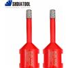SHDIATOOL 2 pcs M14 Vuoto Brasato Del Diamante di Perforazione Core Punte di Perforazione Bit Marmo Granito Piastrelle di Ceramica Foro Seghe Diamante DrillBit