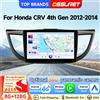 OSSURET Autoradio Android 14 2 Din più venduta per Honda CRV 4a generazione 2012-2014 2.4L senza schermo OEM/2012-2016 2.0L Stereo Wireless Carplay Android Auto SWC Navigazione GPS Bluetooth Vivavoce