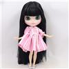DBS ICY Nudo Blyth Bambola Per La Serie No. BL9601 capelli Neri Intagliato labbra Opaco faccia Comune del corpo 1/6 bjd