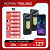 HOTWAV T8 Smartphone IP68 e IP69K 6,75'' 120Hz Fotocamera Posteriore 20MP Super Luce da Campeggio NFC Cyber Island Octa-core Batteria 6200mAh Ricarica Rapida 20W 4GB RAM 64GB ROM 1080P Android 16