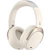 Edifier Cuffie Over-Ear EDIFIER W80 - Cancellazione Attiva del Rumore -49Db - Ldac Hi-Res - Connessione Cablata e Wireless - Chiamate Chiare con AI - Ricarica Rapida - Connessione Multipoint - Bluetooth V5.4
