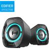 Edifier Altoparlanti per computer desktop Edifier G1000 II per gaming, driver full-range da 2,5" e bassi potenziati, Bluetooth 5.4 USB-C AUX, 9 modalità di illuminazione RGB dinamica per PC