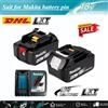 Makita Originale/autentico per batteria Makita 18V Pin Bl1850b BL1850 Bl1860 Bl1860 Bl1830 Bl1815 Bl1840 LXT400 6.0Ah per batteria Makita 18V