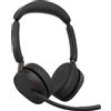 JABRA Evolve3 65 UC Stereo Cuffie Bluetooth On-Ear Nero