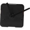 WOONEKY Meccanismo Leggero Radiocontrollato in Nera Orologio in Nera e Affidabile, Kit Lancette Incluso per Orologio da Muro per Riparazione Orologi Artigianali