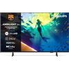 Philips 65PUS8010-12 Smart TV LED 4K 65'' Ambilight Titan OS HDR10+ Dolby Atmos colore Nero