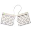 R Go Tools R-Go - Tastiera Split con meccanismo a forbici, tunnel carpale, design ergonomico in 2 parti, con software Break, ultrasottile, layout QWERTY (US), Bluetooth 5.0, compatibile con Windows/MacOS, colore
