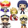 Funko Pop Lotto Pacchetto Di 5 My Eroe Accademia - Fatgum, Hawks, Jiro, Yuga, &