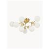 Maytoni Lampada da soffitto a LED con luce regolabile Dallas - Oro