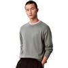 Calvin Klein Uomo Pullover Cotton Relaxed con Scollo Rotondo