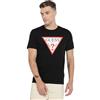 Guess Original Logo - T-Shirt Uomo in Cotone Girocollo