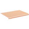 vidaXL Tessuto di Ricambio per Tenda da Sole Giallo e Arancio 3x2,5 m