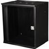 Equip EWM-12-5440-B Alloggiamento a parete Equip 19" 12U 540x400mm porta in vetro nero