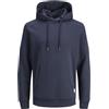 Jack & Jones Cappuccio Morbido Felpa con Cappuccio Uomo