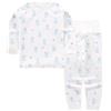 YANWANG 100% Cotone Pigiama Set a Maniche Lunghe per Bambini e Ragazzi Ragazze
