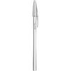 BIC Penna a sfera BIC 207063 Silver Crystal, misura media, nera