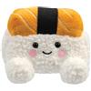 Aurora, 61595, Palm Pals Suhiro Salmon Sushi 5in, Soft Toy, bianco e arancione