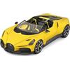 Burago BBURAGO Bugatti W16 Mistral, Scala 1:18, Modellino Diecast con Cofano e Portiere Apribili, Colori Assortiti, Dettagli Interni Realistici, Licenza Ufficiale Bugatti, Età Consigliata 3+ Anni