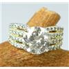 7.52 Carato Taglio Rotondo Bianco Diamante Solitario Certificato Da Nuovo Design