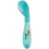 Chicco - Cucchiaio angolato 8M+ - Colore azzurro