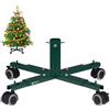 Tree Nest Base per Albero Natale Supporto Piedistallo Finto con Ruote Piede per 250 cm Artificiale Verde - Movable