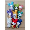 DUE VOLTE Bella Mascotte Set di 9 Tipi Bandai Capsule Giocattolo Gashapon Com...