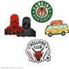 Cinereplicas Gadget STRANGER THINGS Set di 4 spille della stagione 4