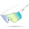 MODEO Occhiali da sole sportivi per ciclismo con protezione UV400 - DZ-S1411-B-09 1LENS