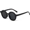 MODEO Occhiali da sole rotondi per bambini in stile insetto - Black